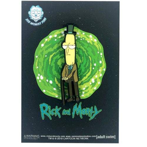 Zen Monkey: Professor Poopy Buttholel (SEASON 4 EPISODE 3) - Rick and Morty Enamel Pin - for just $10.67! 