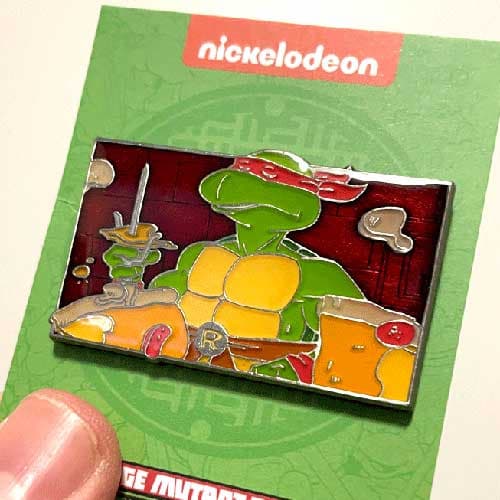 Zen Monkey: Raphael Is Cool But Crude - Teenage Mutant Ninja Turtles Enamel Pin - Just $11! Shop now at Retro Gaming of Denver