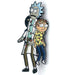 Zen Monkey: Rick and Morty Tangled in Lights - Rick and Morty Enamel Pin - Just $10! Shop now at Retro Gaming of Denver