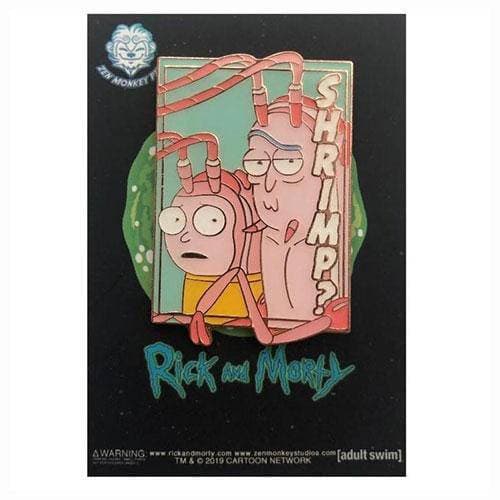 Zen Monkey: SEASON 4, EPISODE 1 Pastel Shrimp Rick and Morty (Pastel R&M Collection) - Rick and Morty Enamel Pin - Just $10! Shop now at Retro Gaming of Denver