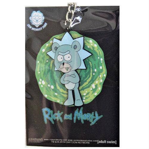 Zen Monkey: **SEASON 4 EPISODE 1** Teddy Rick - Rick and Morty Enamel Keychain - Just $11! Shop now at Retro Gaming of Denver