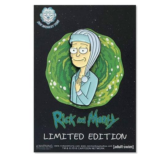 Zen Monkey: Sleepy Gary - Rick and Morty Enamel Pin - for just $6.67! 