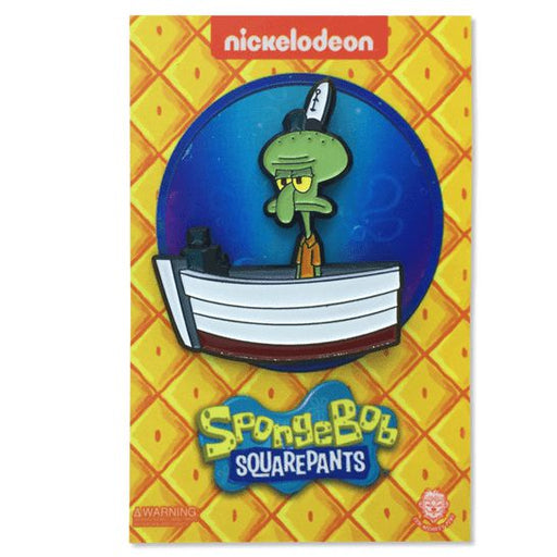 Zen Monkey: Squidward at Work - Spongebob Squarepants Pin - Just $9! Shop now at Retro Gaming of Denver