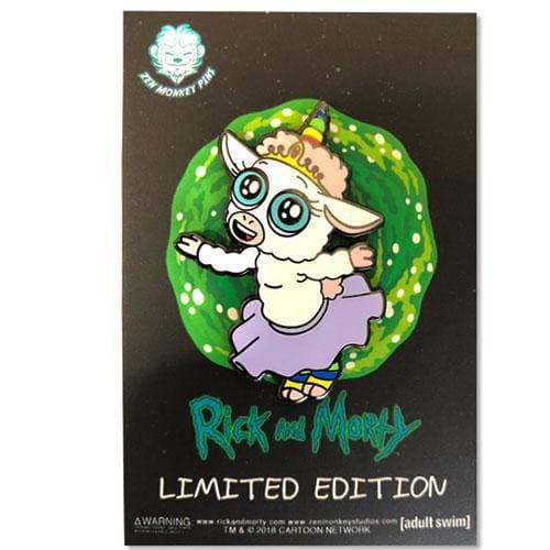 Zen Monkey: Tinkles - Rick and Morty Enamel Pin - for just $11.67! 