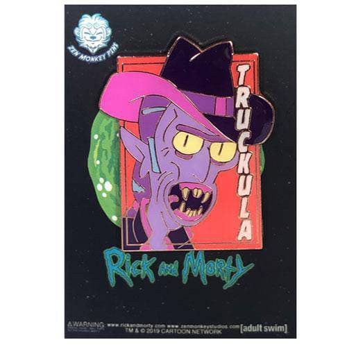 Zen Monkey: Truckula: Pastel Series(SEASON 4 EPISODE 3) - Rick and Morty Enamel Pin - for just $10.67! 