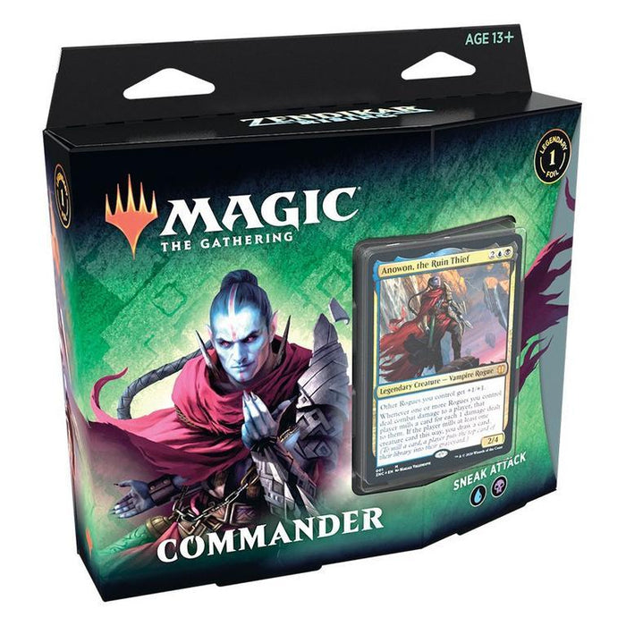 Magic: the Gathering - Zendikar Rising Commander Deck: Sneak Attack - for just $24.99! 