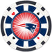 New England Patriots 100 Piece Poker Chips - Just $29.99! Shop now at Retro Gaming of Denver