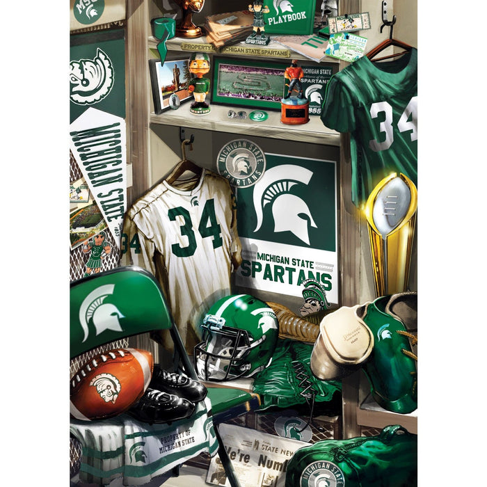 Michigan State Spartans - Locker Room 500 Piece Jigsaw Puzzle - for just $16.99! 