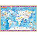 Hello, World! - World Map 60 Piece Wood Jigsaw Puzzle - Just $16.99! Shop now at Retro Gaming of Denver