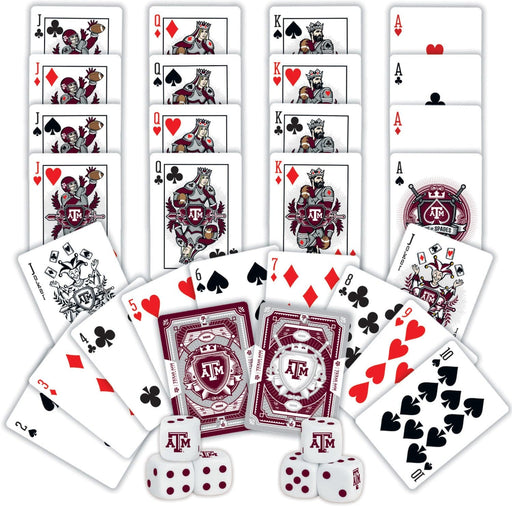 Texas A&M Aggies - 2-Pack Playing Cards & Dice Set - for just $19.99! 