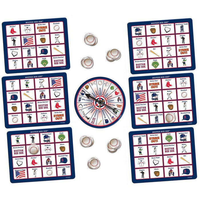Boston Red Sox MLB Bingo Game - for just $9.99! 
