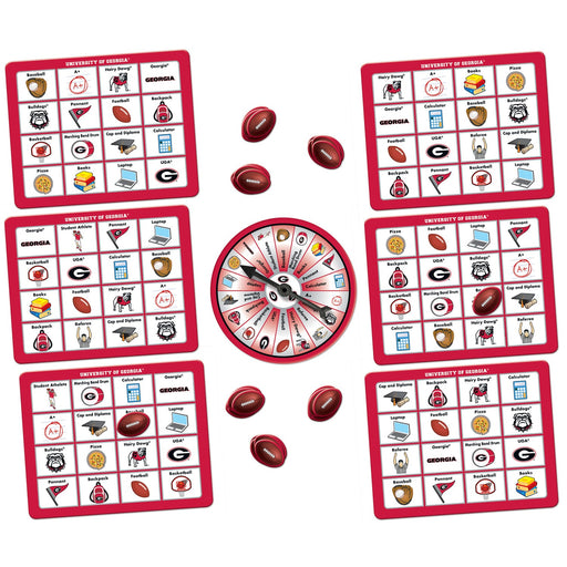 Georgia Bulldogs Bingo Game - Just $9.99! Shop now at Retro Gaming of Denver