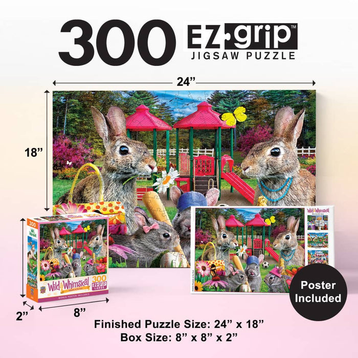 Wild & Whimsical - Playdate at the Park 300 Piece EZ Grip Jigsaw Puzzle - for just $14.99! 