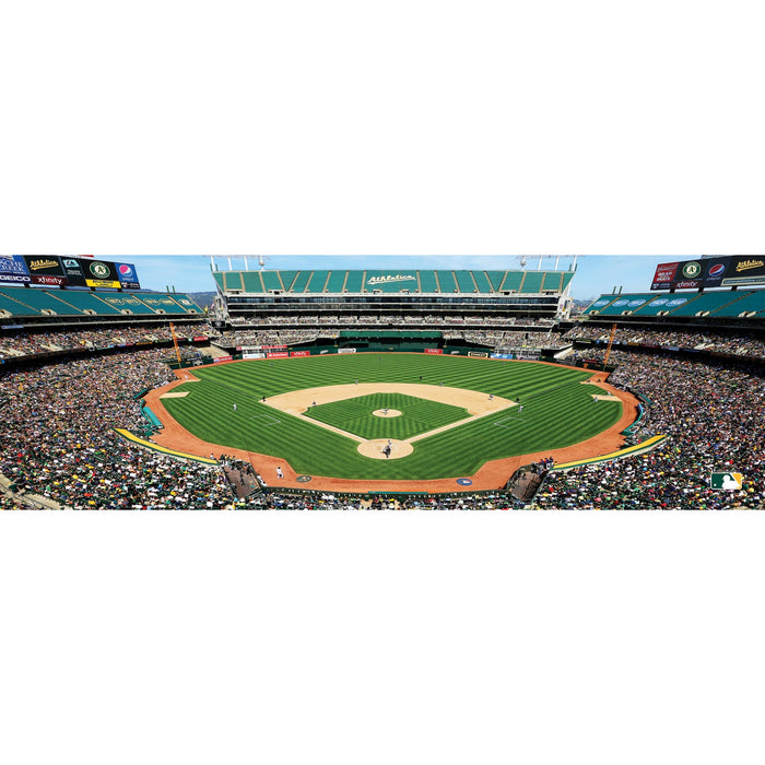 Oakland Athletics - 1000 Piece Panoramic Jigsaw Puzzle - Just $11.99! Shop now at Retro Gaming of Denver