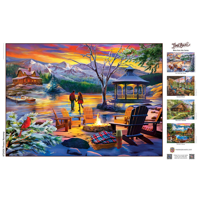 Time Away - Frozen Harmony 1000 Piece Jigsaw Puzzle - Just $16.99! Shop now at Retro Gaming of Denver