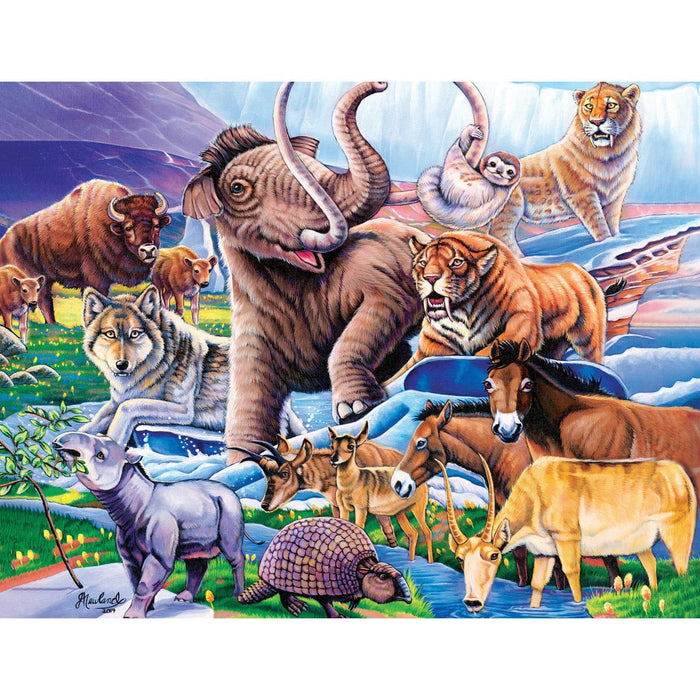 World of Animals - Ice Age Friends 100 Piece Jigsaw Puzzle - for just $5.99! 