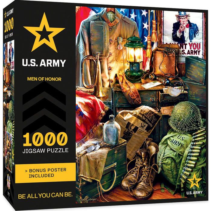 U.S. Army - Men of Honor 1000 Piece Jigsaw Puzzle - for just $16.99! 