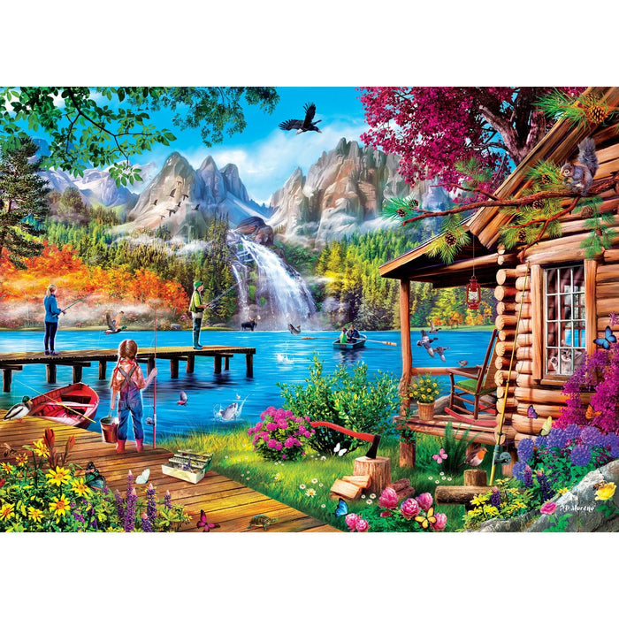 Time Away - Fishing with Pappy 1000 Piece Jigsaw Puzzle - for just $16.99! 