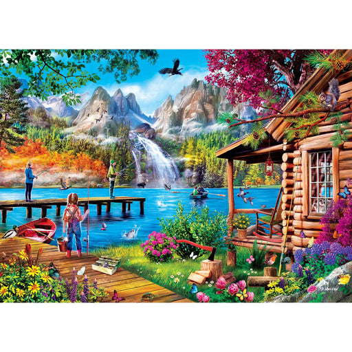 Time Away - Fishing with Pappy 1000 Piece Jigsaw Puzzle - Just $16.99! Shop now at Retro Gaming of Denver