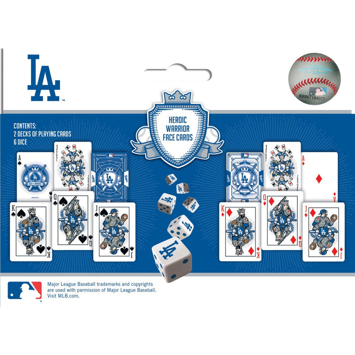 Los Angeles Dodgers - 2-Pack Playing Cards & Dice Set - for just $19.99! 