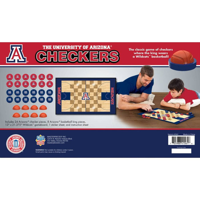 Arizona Wildcats Checkers Board Game - for just $19.99! 