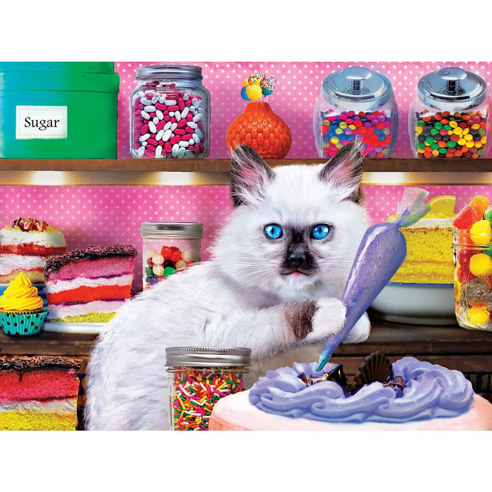 Wild & Whimsical - Kitten Cake Shop 300 Piece EZ Grip Jigsaw Puzzle - for just $9.99! 