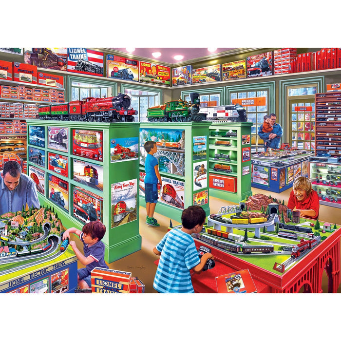 Lionel Trains - The Lionel Store 1000 Piece Jigsaw Puzzle - for just $16.99! 