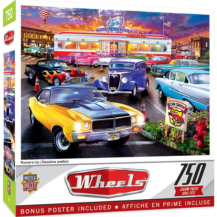 Wheels - Runner's Up 750 Piece Jigsaw Puzzle - Just $14.99! Shop now at Retro Gaming of Denver