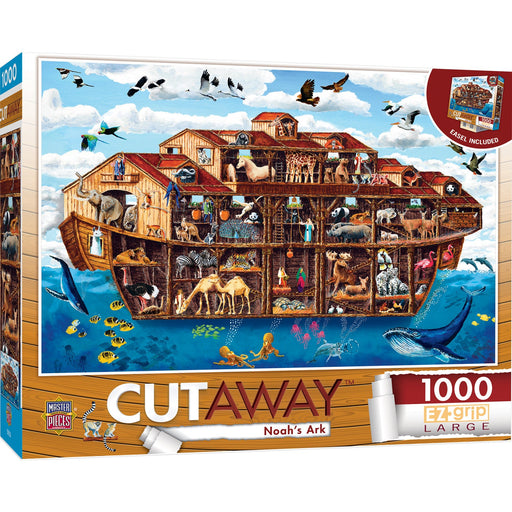 Cutaway - Noah's Ark 1000 Piece EZ Grip Jigsaw Puzzle - Just $19.99! Shop now at Retro Gaming of Denver