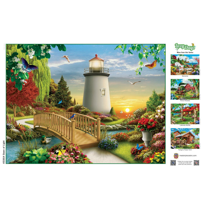 Lazy Days - Dawn of Light 750 Piece Jigsaw Puzzle - for just $14.99! 