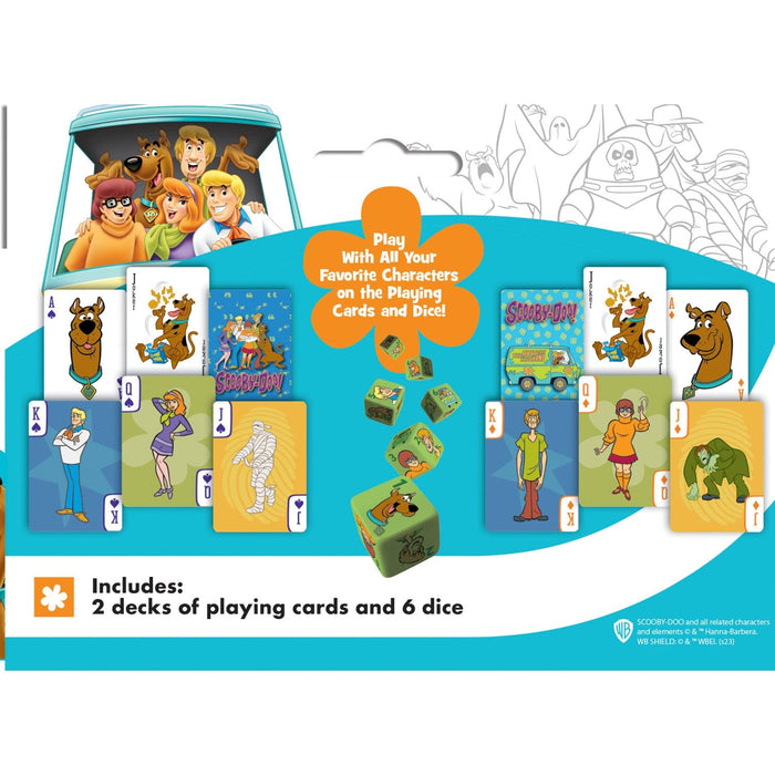 Scooby Doo 2-pack Playing Cards & Dice Set - for just $19.99! 