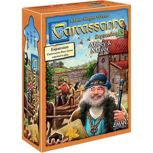 Carcassonne: Expansion 5 - Abbey & Mayor - for just $19.99! 