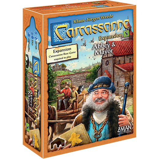 Carcassonne: Expansion 5 - Abbey & Mayor - for just $19.99! 