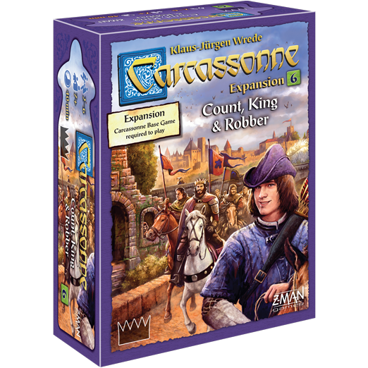 Carcassonne: Expansion 6 - Count, King & Robber - for just $19.99! 