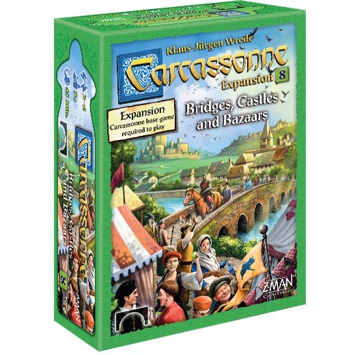 Carcassonne: Expansion 8 - Bridges, Castles & Bazaars - for just $19.99! 