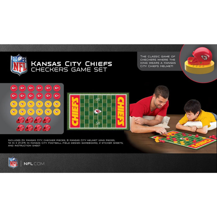 Kansas City Chiefs Checkers Board Game - for just $19.99! 