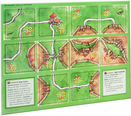 Carcassonne: The Festival Mini Expansion - for just $6.99! 