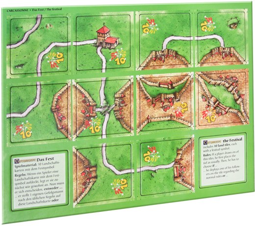 Carcassonne: The Festival Mini Expansion - for just $6.99! 