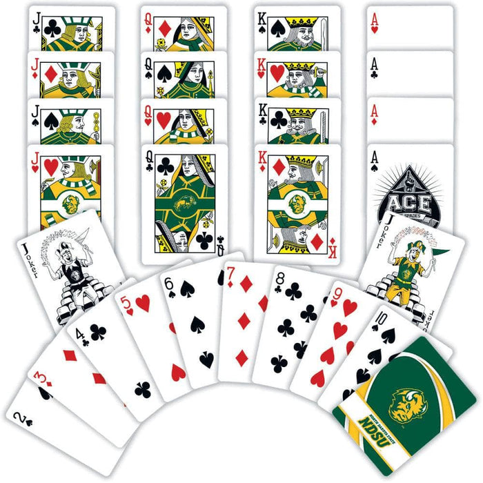 North Dakota State Bison Playing Cards - 54 Card Deck - for just $7.99! 