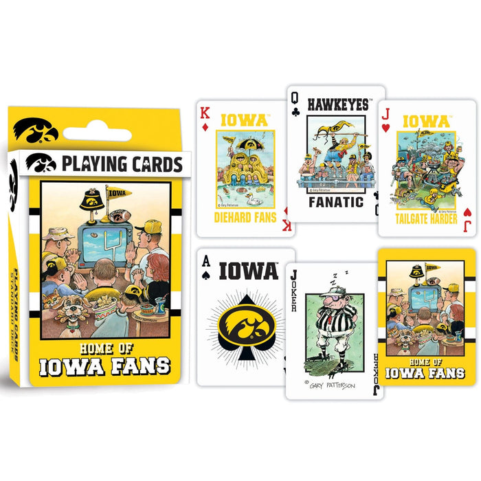 Iowa Hawkeyes Fan Deck Playing Cards - 54 Card Deck - for just $7.99! 