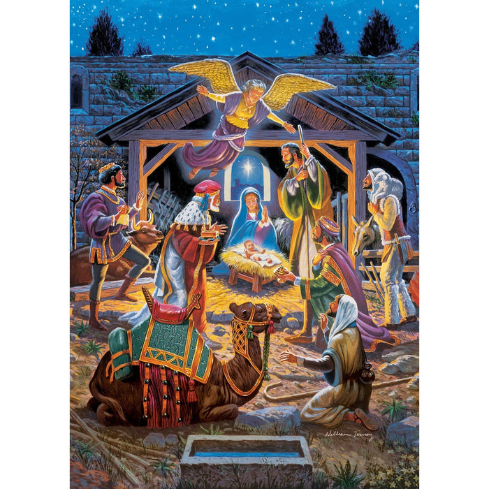 Sparkle & Shine - Holy Night 500 Piece Glitter Jigsaw Puzzle - for just $14.99! 