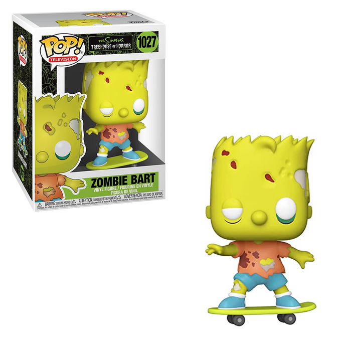 Funko POP! The Simpsons - Zombie Bart Vinyl Figure #1027 - for just $11.99! 