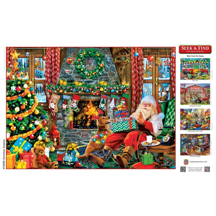 Seek & Find - Christmas Surprise 1000 Piece Jigsaw Puzzle - for just $16.99! 