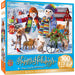 Happy Holidays - Snow Family McDonald 300 Piece EZ Grip Jigsaw Puzzle - Just $14.99! Shop now at Retro Gaming of Denver