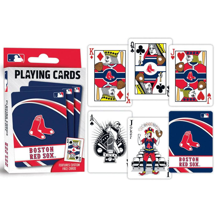 Boston Red Sox Playing Cards - 54 Card Deck - for just $7.99! 