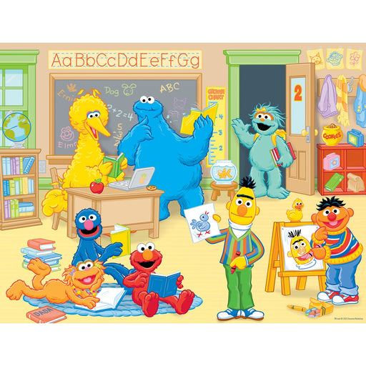 Sesame Street - School Time 24 Piece Jigsaw Puzzle - Just $9.99! Shop now at Retro Gaming of Denver