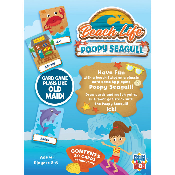 Beach Life - Poopy Seagull Card Game - Just $9.99! Shop now at Retro Gaming of Denver