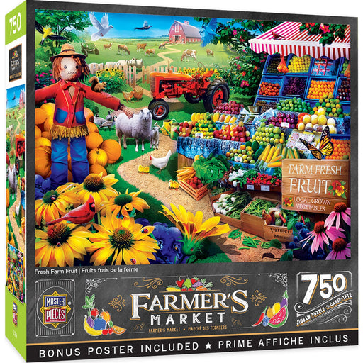 Farmer's Market - Fresh Farm Fruit 750 Piece Jigsaw Puzzle - Just $14.99! Shop now at Retro Gaming of Denver