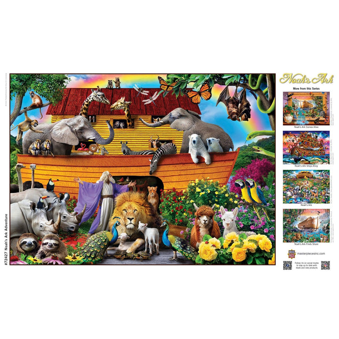 Inspirational - Noah's Ark Adventures 1000 Piece Jigsaw Puzzle - for just $12.99! 