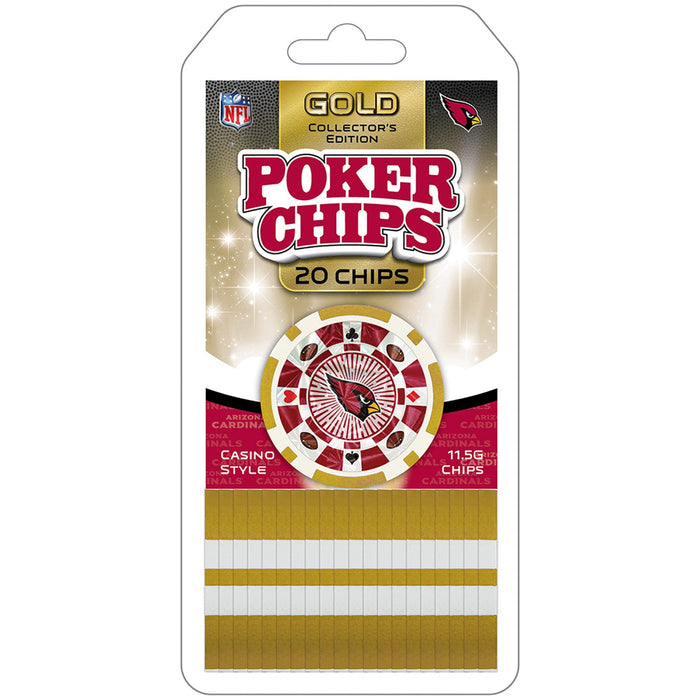 Arizona Cardinals 20 Piece Poker Chips - Just $5.99! Shop now at Retro Gaming of Denver